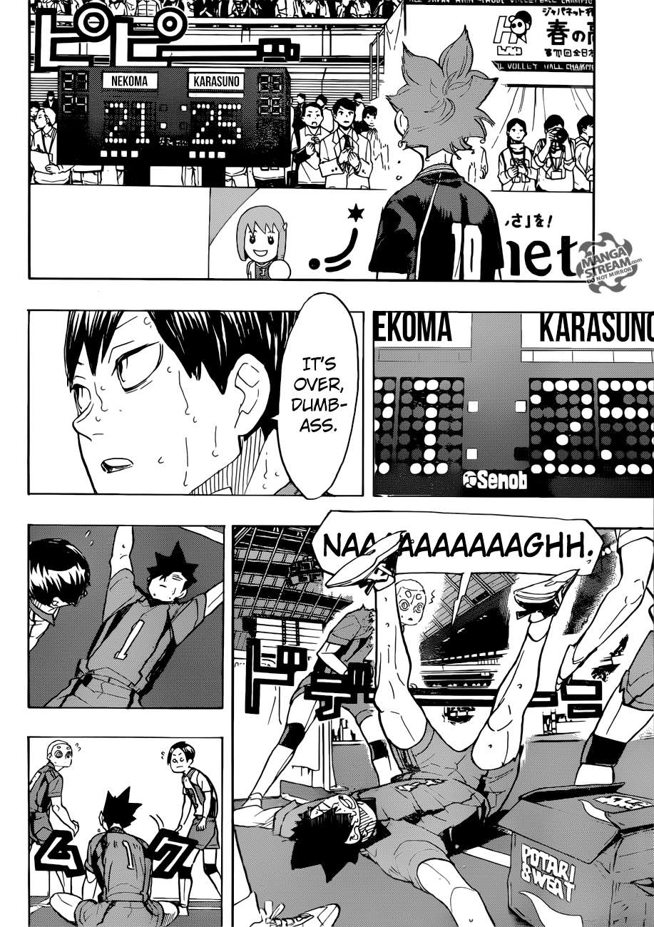 Haikyuu!!, Chapter 324 image 14